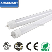 Tube mené 4ft 10w avec 5 ans de garantie et tube led en verre UL DLC